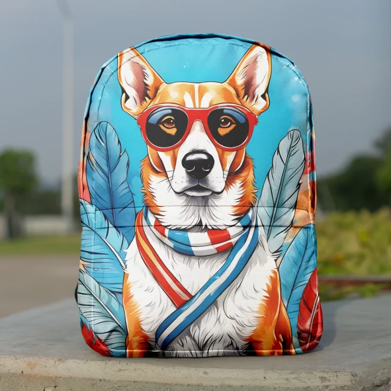Teen Home Decor English Foxhound Elegance Minimalist Backpack