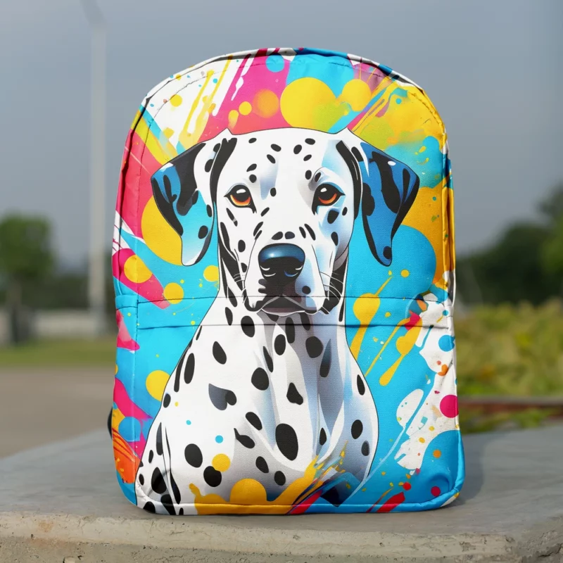 Teen Stylish Home Dalmatian Decor Minimalist Backpack
